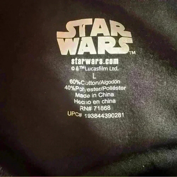 Star Wars Baby Yoda May The Force Be With You Holiday Sweatshirt Large - Picture 5 of 5